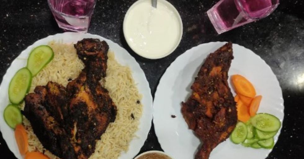 Grand Hyath Alathur grilled chicken
