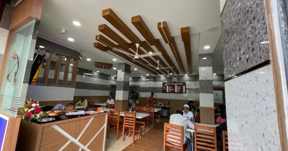 Hotel Aarya Bhavan in Ranni serving pure vegetarian food