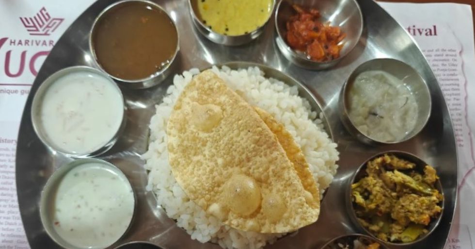 meal Nivedya Pure Vegetarian Restaurant guruvayur 