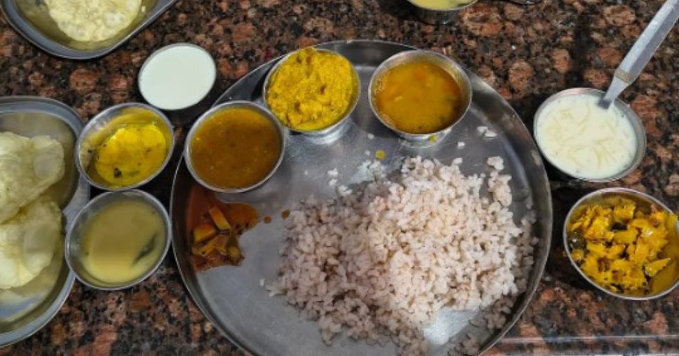 Sri Krishna Cafe mattanchery meal