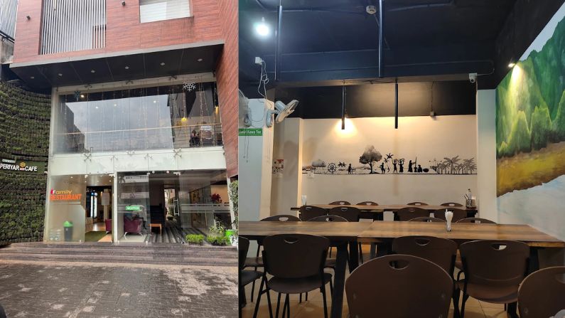 restuarent in idukki featuring the lively cafe ambience and food setup at Periyar Tiger Cafe Restaurant