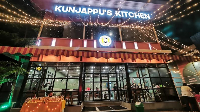 restaurant in perumbavoor showcasing the homely dining ambience at Kunjuppus Kitchen