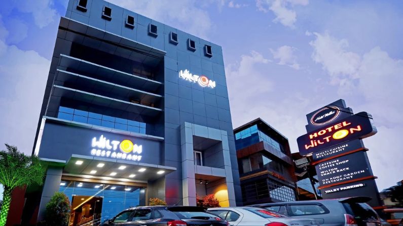 Exterior view of Wilton Hotel & Restaurant in Wayanad, a comfortable stay and dining option among restaurants in Wayanad