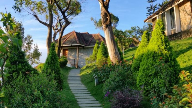 Restaurants in Ponmudi offering Kerala cuisine, vegetarian, non-vegetarian, and family dining with scenic hill station views.